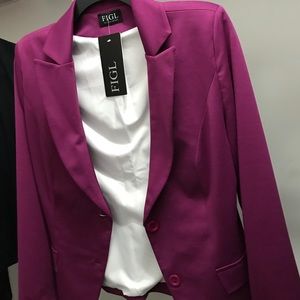 Fuschia Blazer
